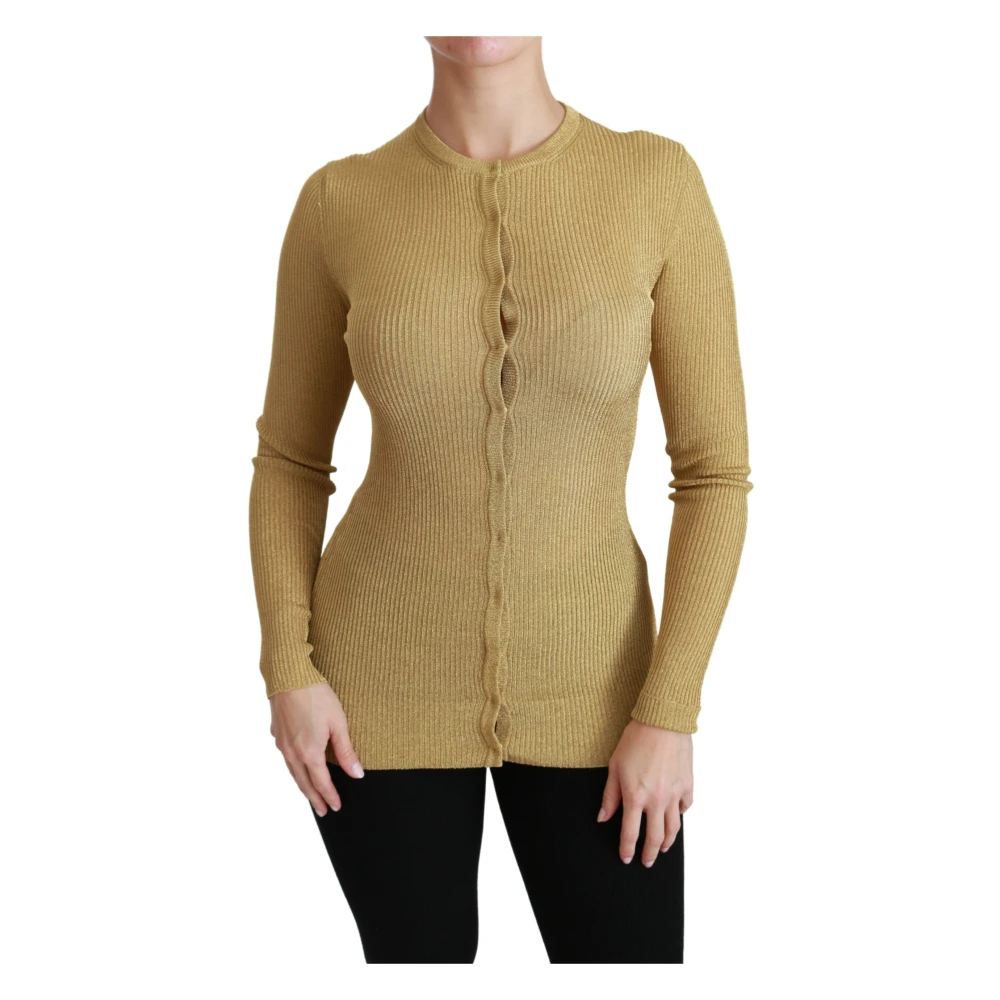 Dolce & Gabbana Women's Yellow Cardigans 3XS