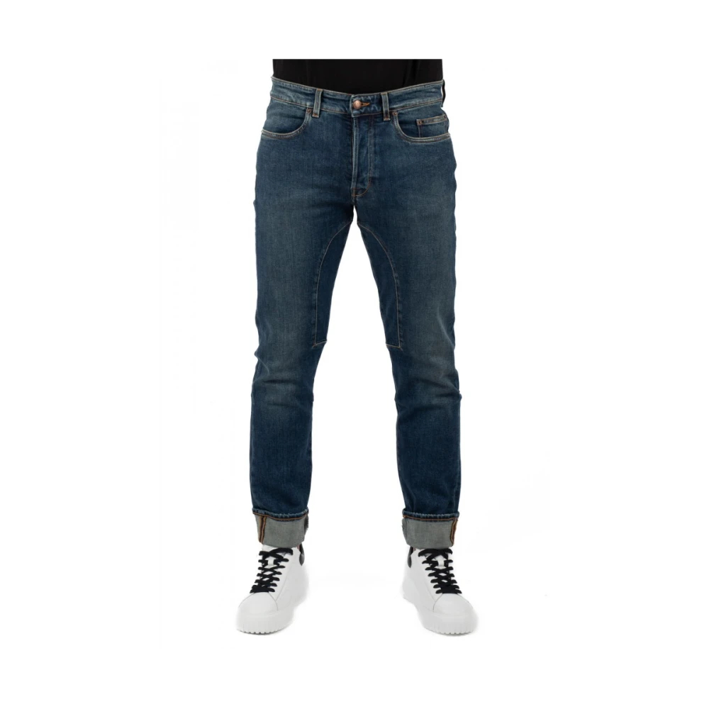 Siviglia Men's Blue Slim-Fit Jeans W30