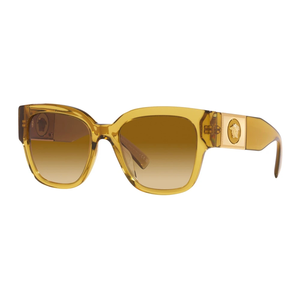 Versace Women's Yellow Sunglasses Medium