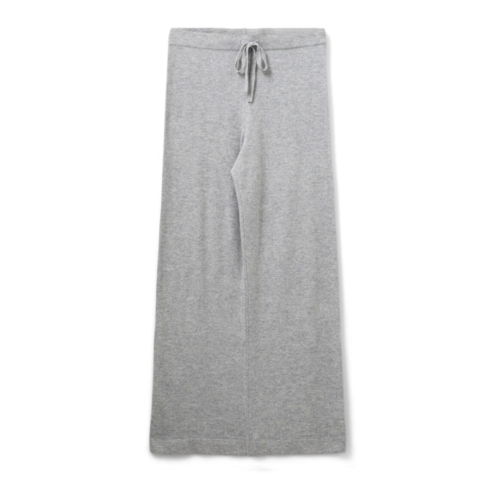 Sofie Schnoor Women's Gray Wide Trousers Large