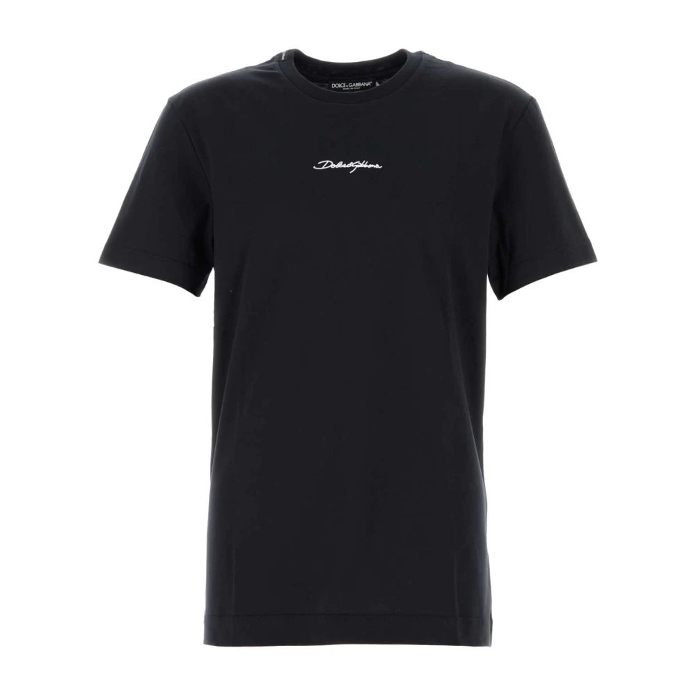 Dolce & Gabbana Men's Blue T-Shirts Small