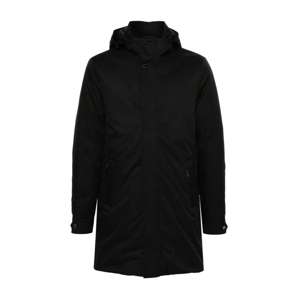 Moorer Men's Black Winter Jackets 4XL