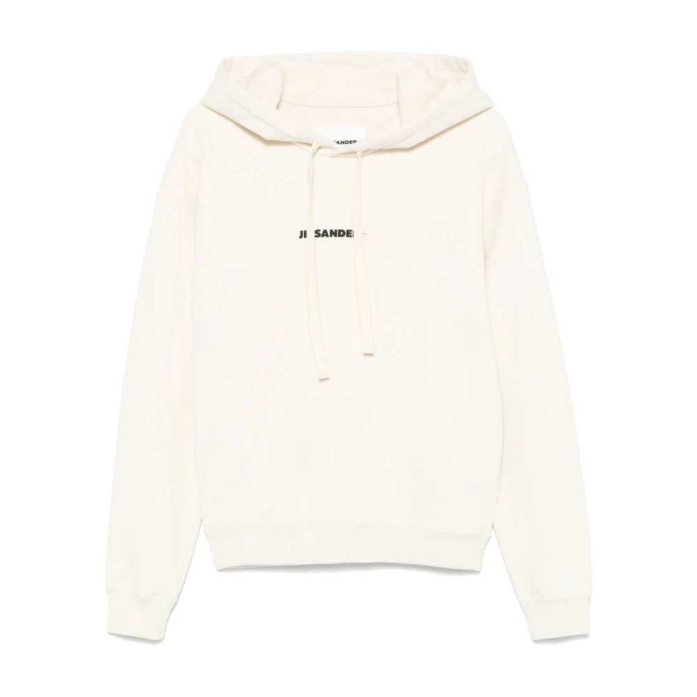 Jil Sander Men's Beige Hoodies Small