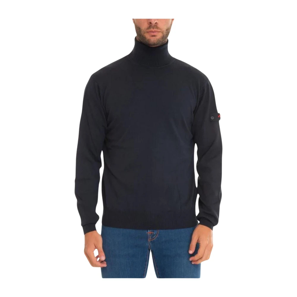 Peuterey Men's Blue Turtlenecks Extra Large