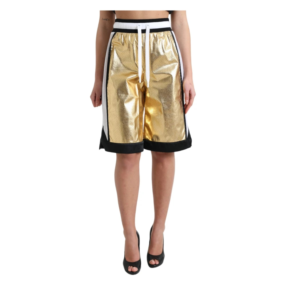 Dolce & Gabbana Women's Yellow Casual Shorts Extra Small