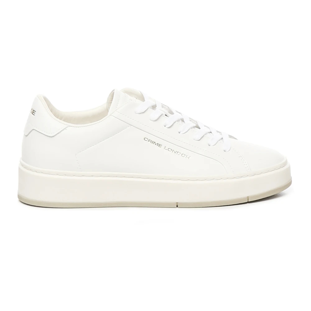 Crime London Men's White Sneakers Size 10 Uk
