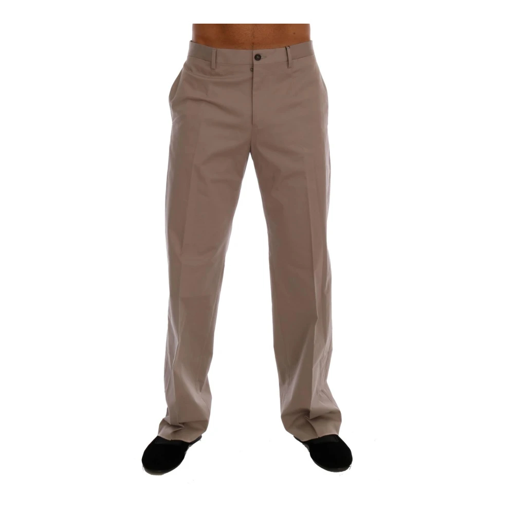 Dolce & Gabbana Men's Beige Chinos Extra Small