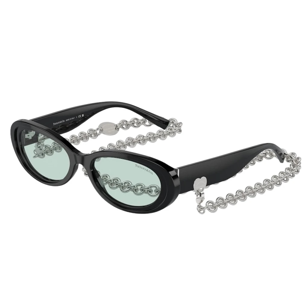 Tiffany Unisex Black Sunglasses Medium