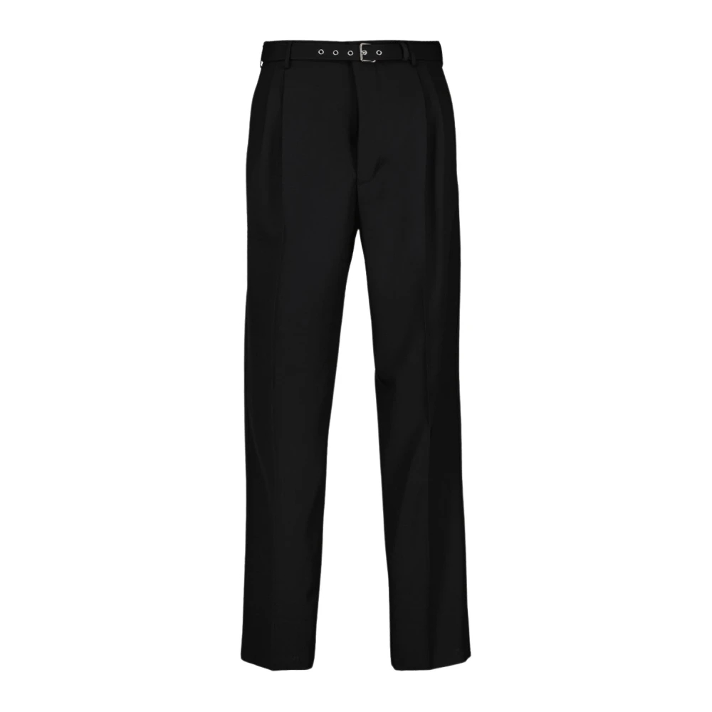 Prada Men's Black Suit Trousers Medium