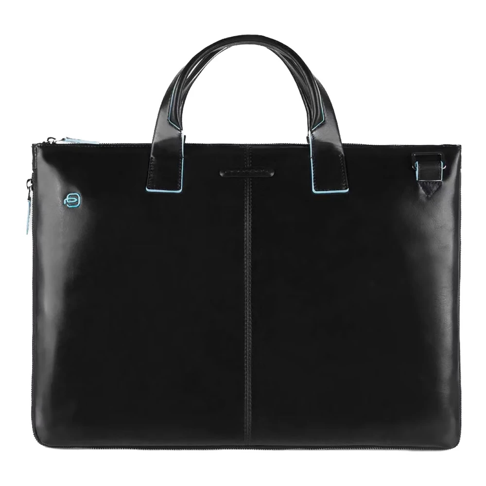Piquadro Unisex Black Laptop Bags & Cases