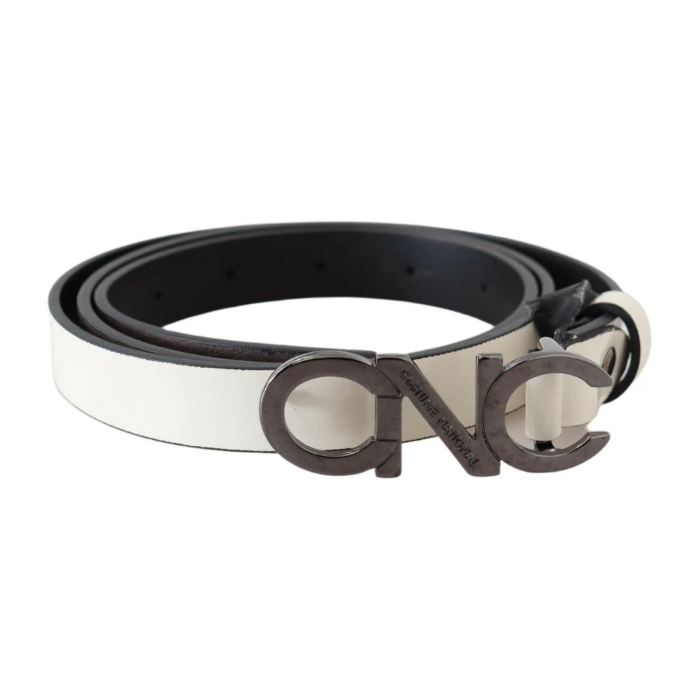 Costume National Women's White Belts Medium