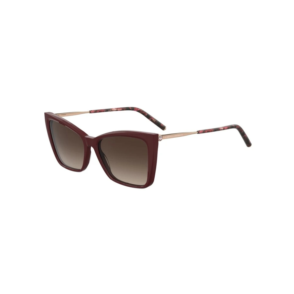 Carolina Herrera Women's Yellow Sunglasses Medium