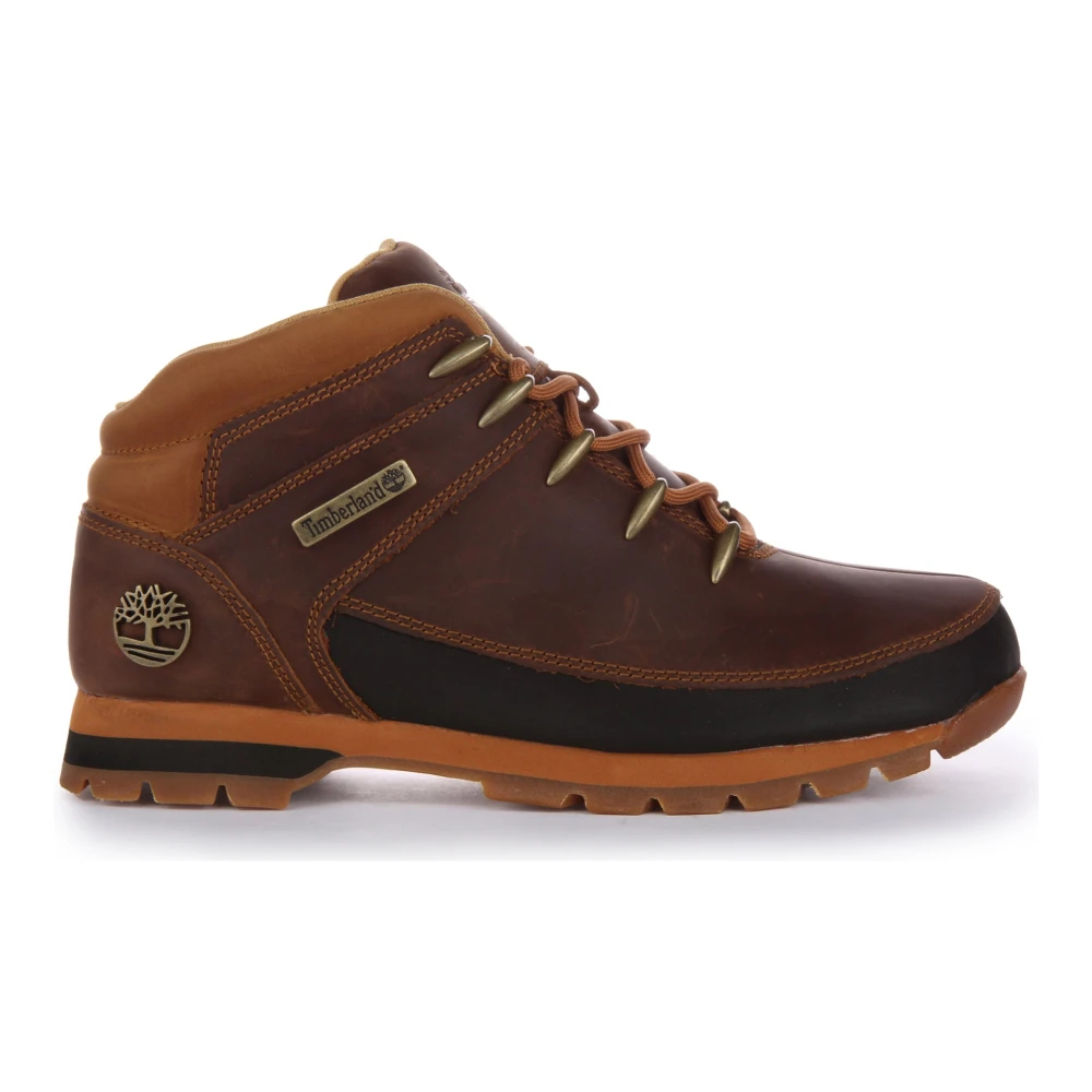 Timberland Men's Brown Lace-Up Boots Size 7