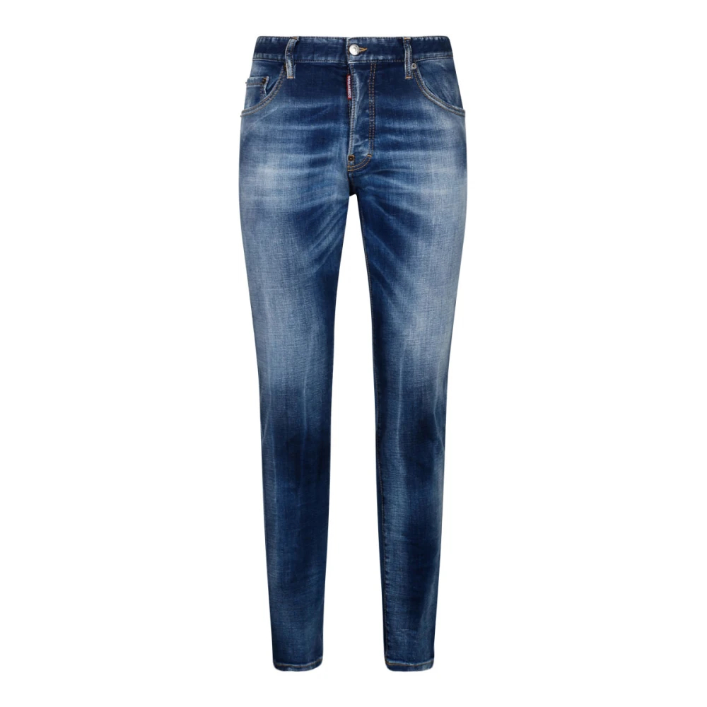 Dsquared2 Men's Blue Slim-Fit Jeans 3XL