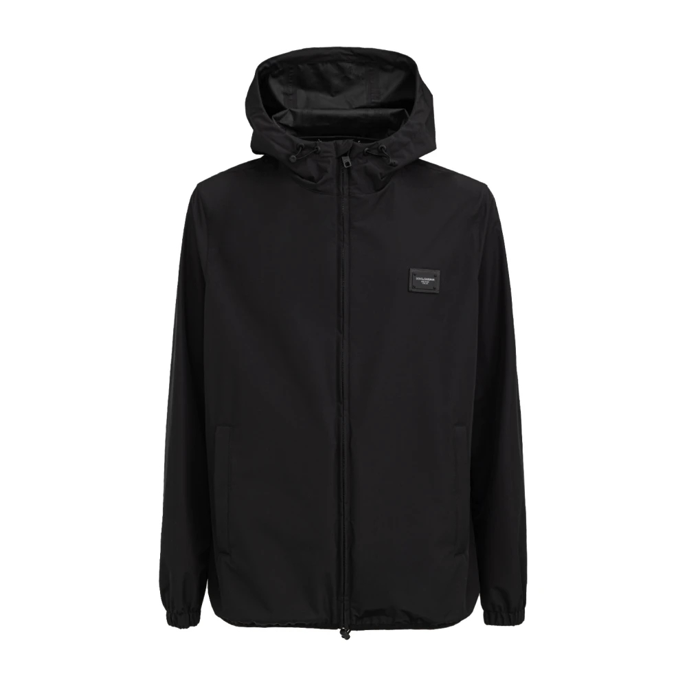 Dolce & Gabbana Men's Black Light Jackets Medium