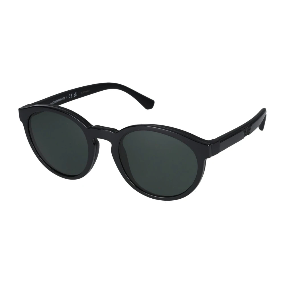 Emporio Armani Men's Black Sunglasses Medium