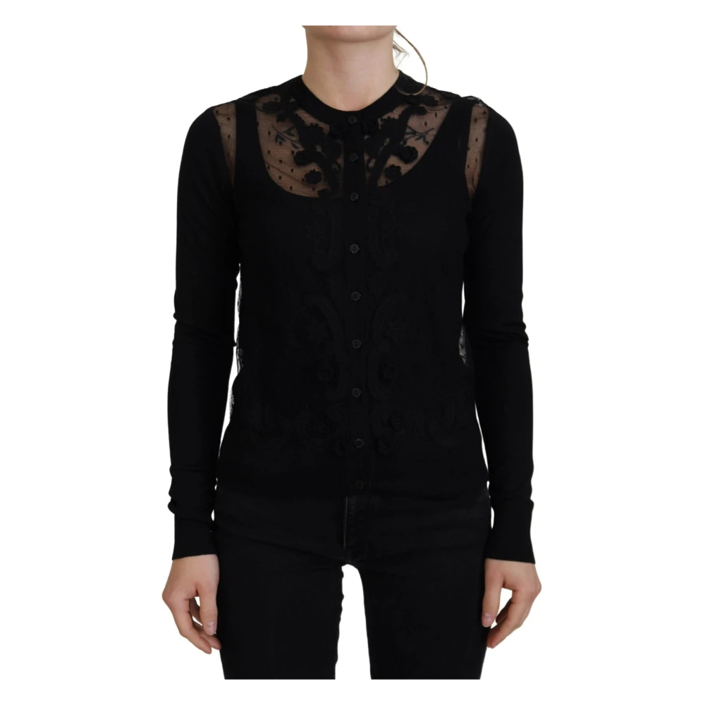 Dolce & Gabbana Women's Black Cardigans 2XS