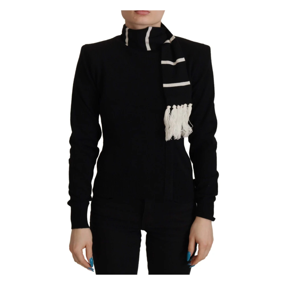 Dolce & Gabbana Women's Black Cashmere Knitwear 2XS