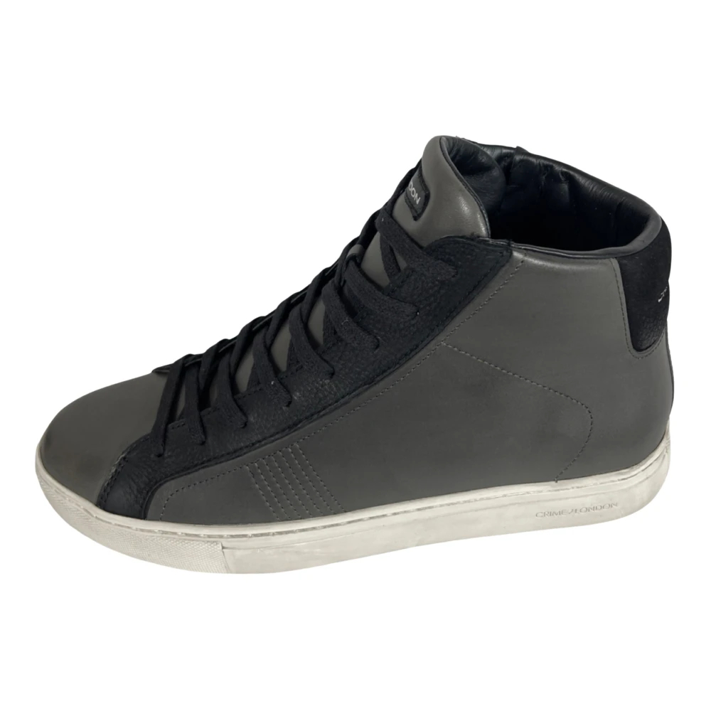 Crime London Men's Gray Sneakers Size 10 Uk