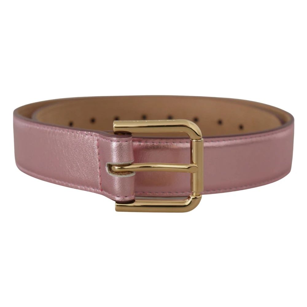 Dolce & Gabbana Women's Pink Belts Medium