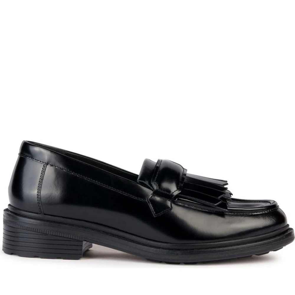 Geox Women's Black Loafers Size 3 Uk