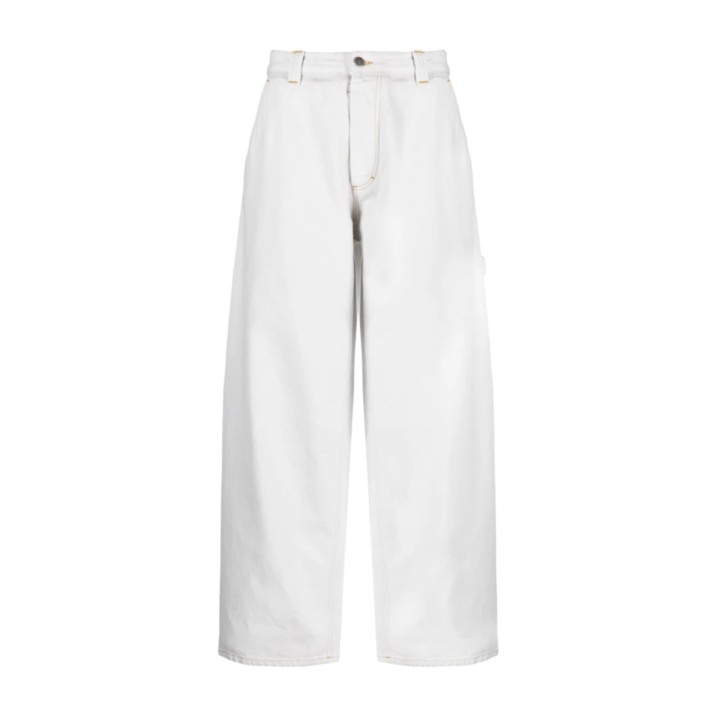 Maison Margiela Women's White Wide Jeans W25