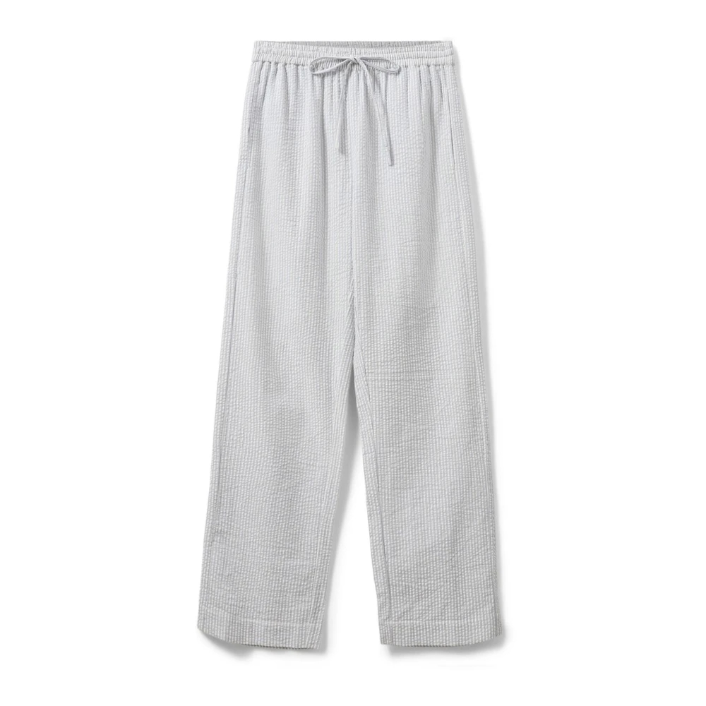 Sofie Schnoor Women's White Wide Trousers Small