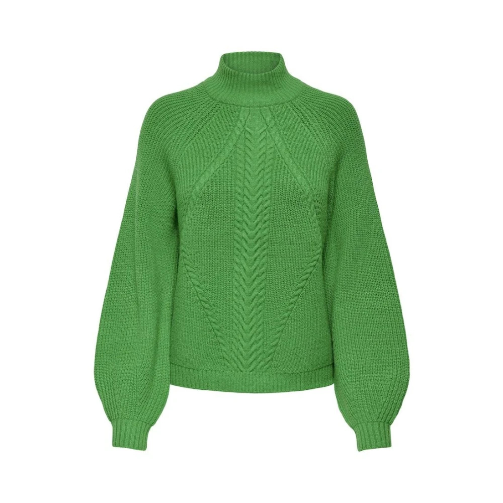 Only Women's Green Turtlenecks Medium