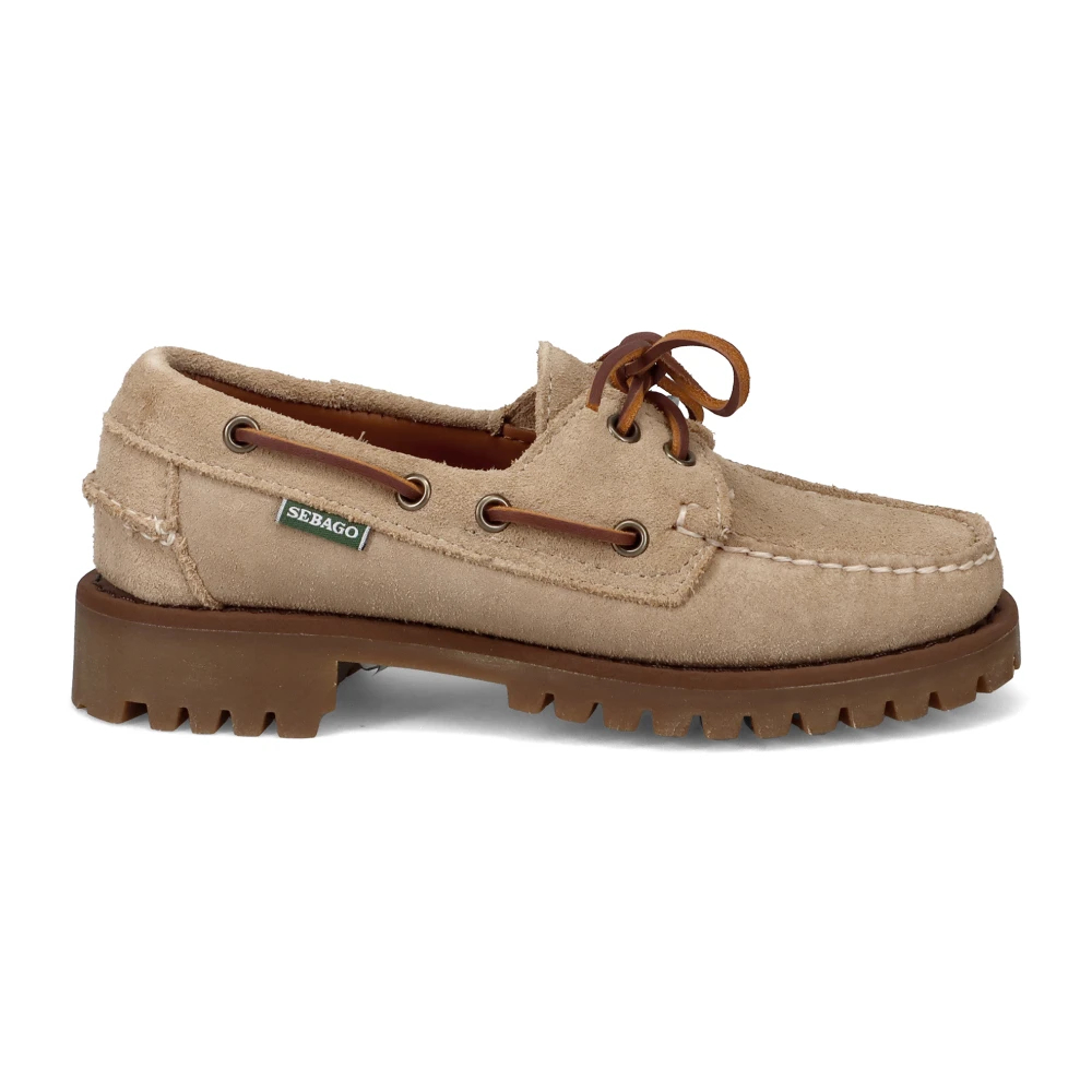 Sebago Women's Beige Sailor Shoes Size 7