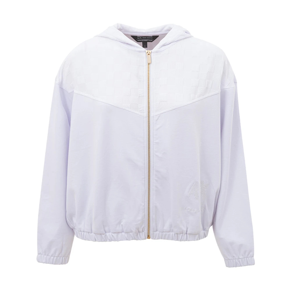 Armani Exchange Women's White Light Jackets Small