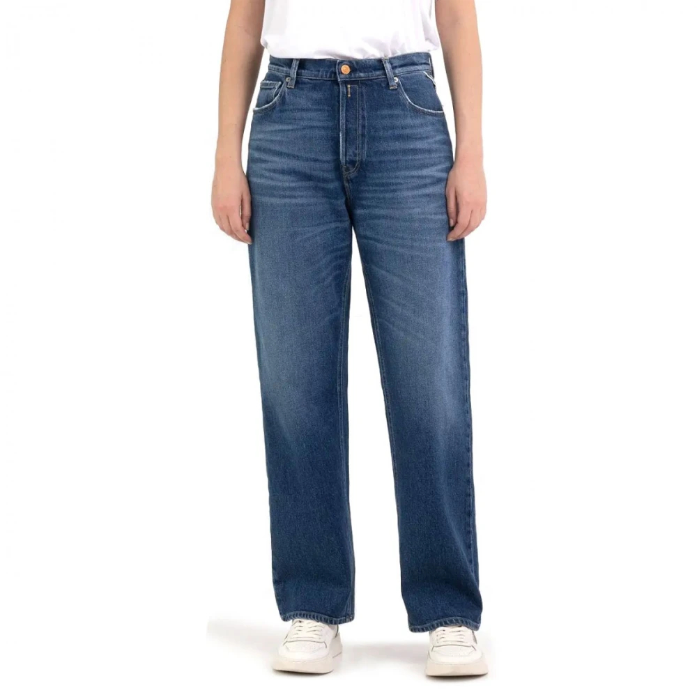 Replay Women's Blue Straight Jeans W27