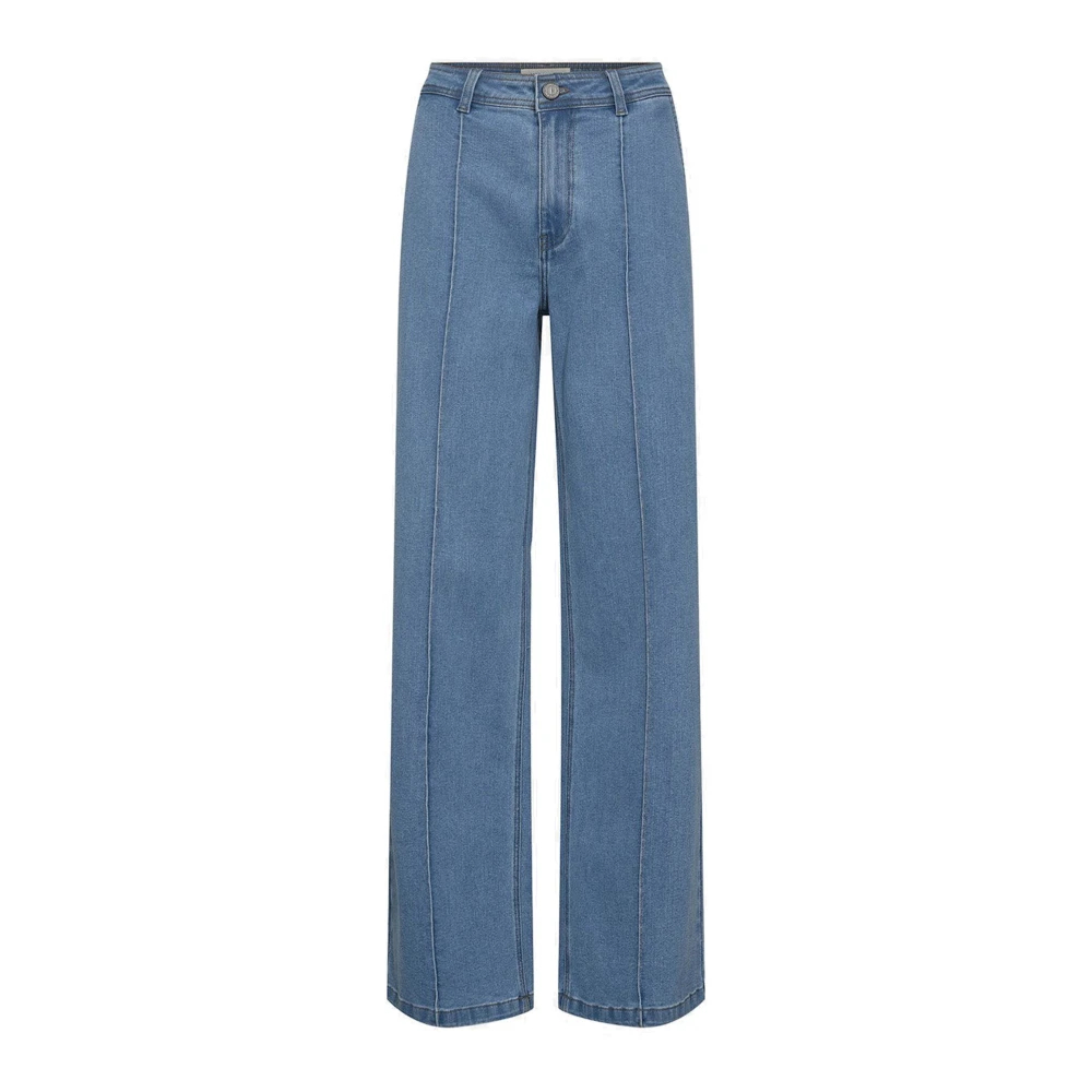 Sofie Schnoor Women's Blue Straight Jeans Large