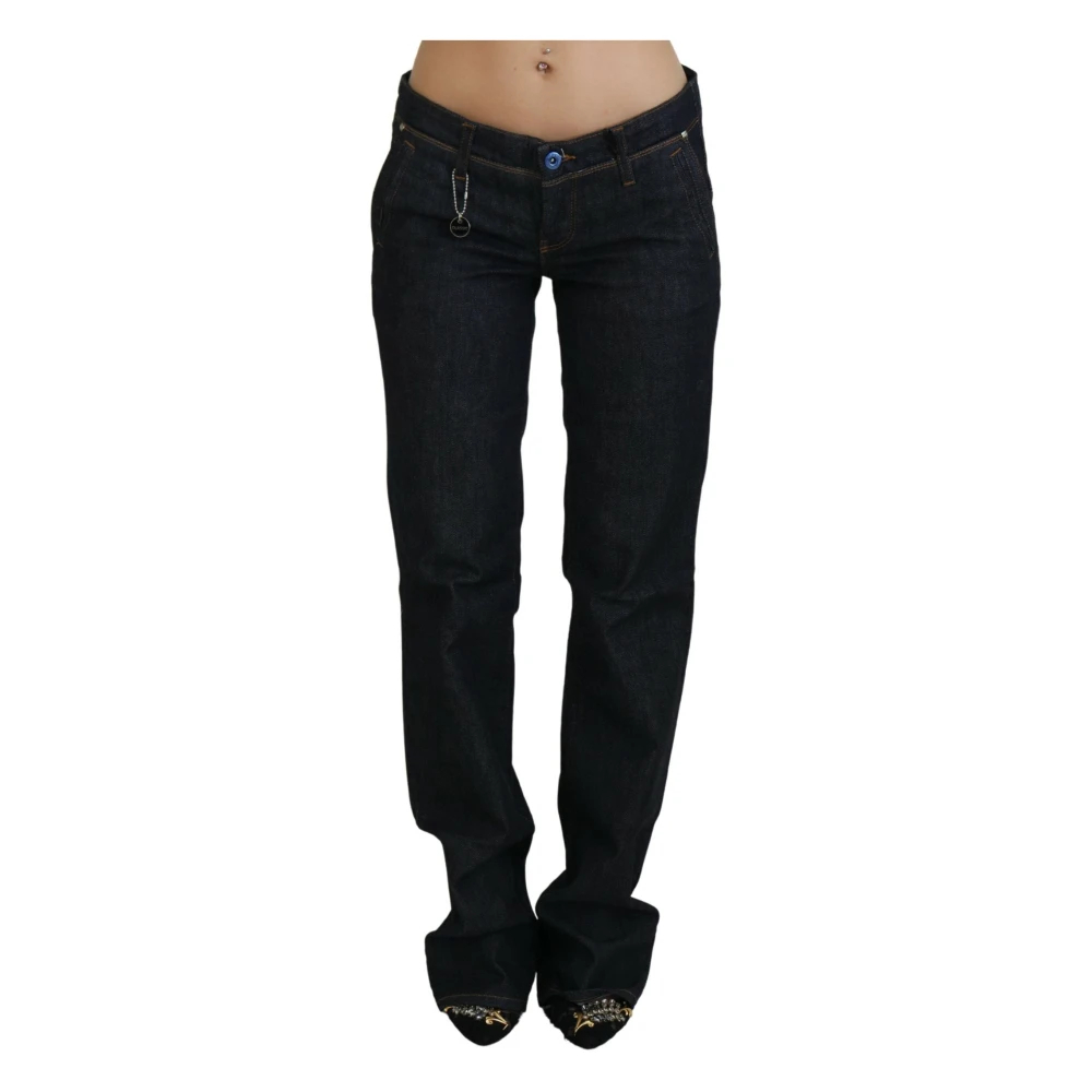 Costume National Women's Blue Straight Jeans W26