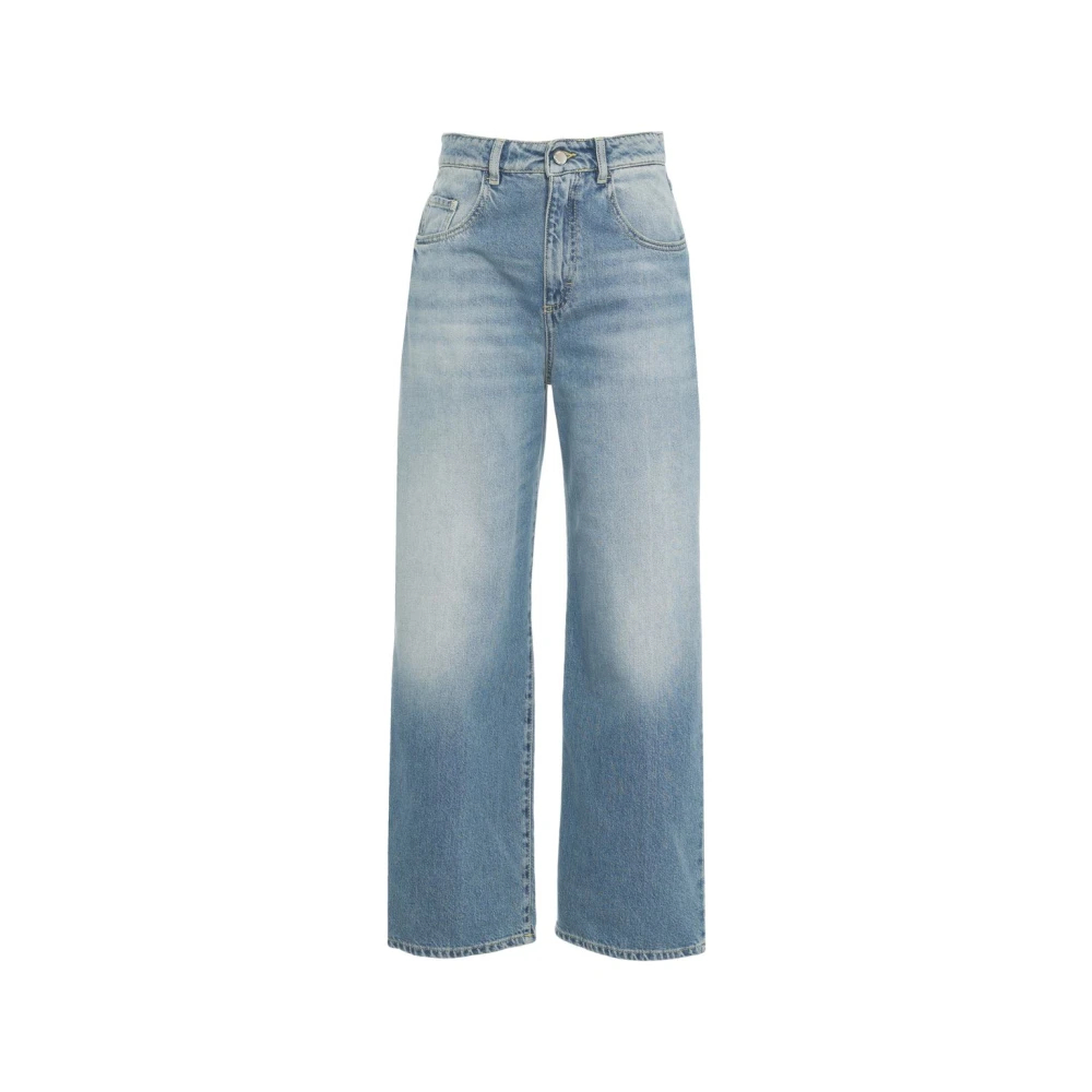 Icon Denim Women's Blue Wide Jeans W26