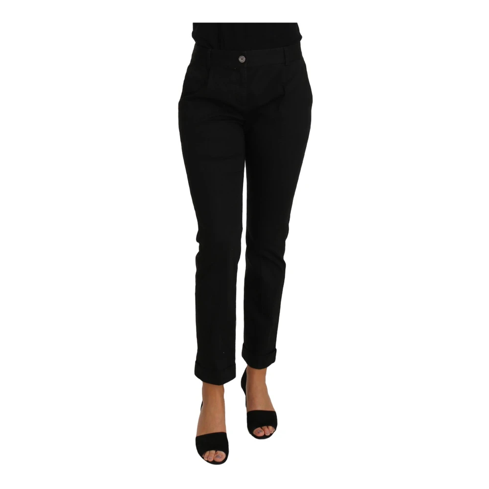 Dolce & Gabbana Women's Black Slim-Fit Jeans Extra Small
