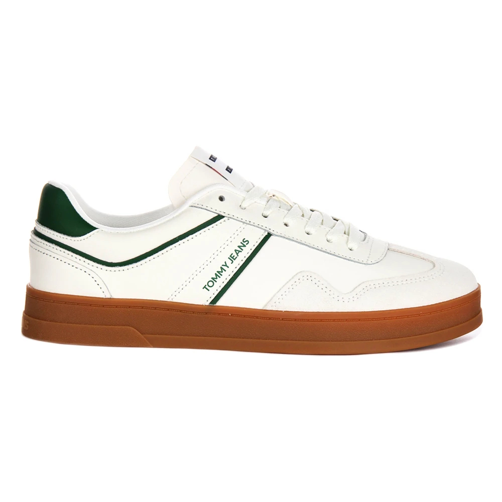 Tommy Jeans Men's White Sneakers Size 8 Uk