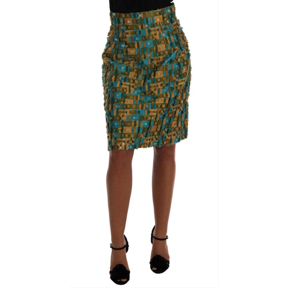 Dolce & Gabbana Women's Multicolor Midi Skirts 2XS