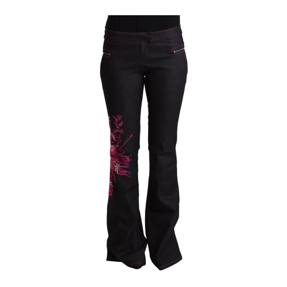 Exte Women's Black Flared Jeans Medium