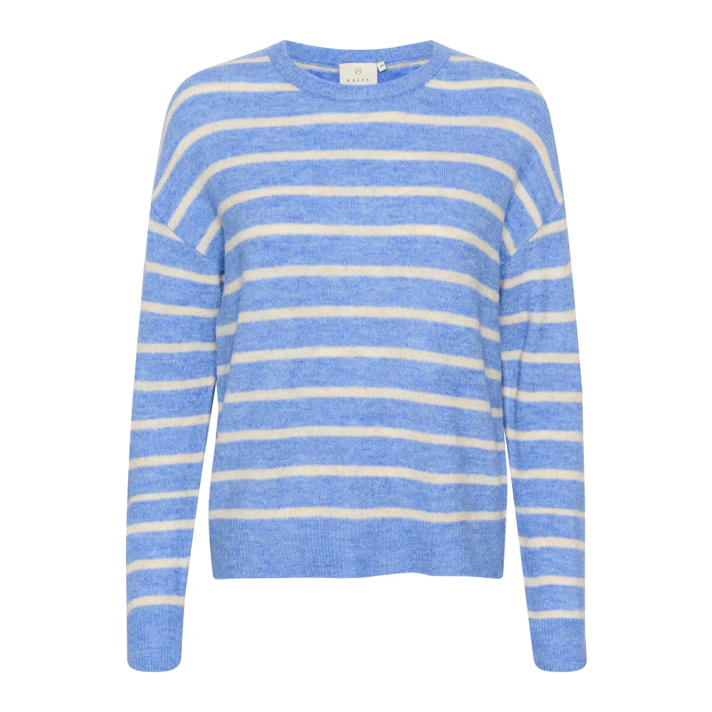 Kaffe Women's Multicolor Round-Neck Knitwear 2XL