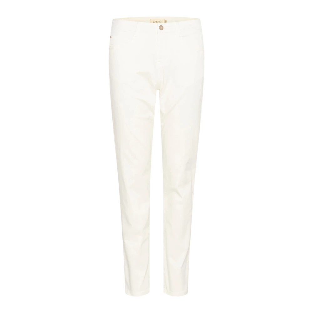 Cream Women's White Straight Trousers W29 L30