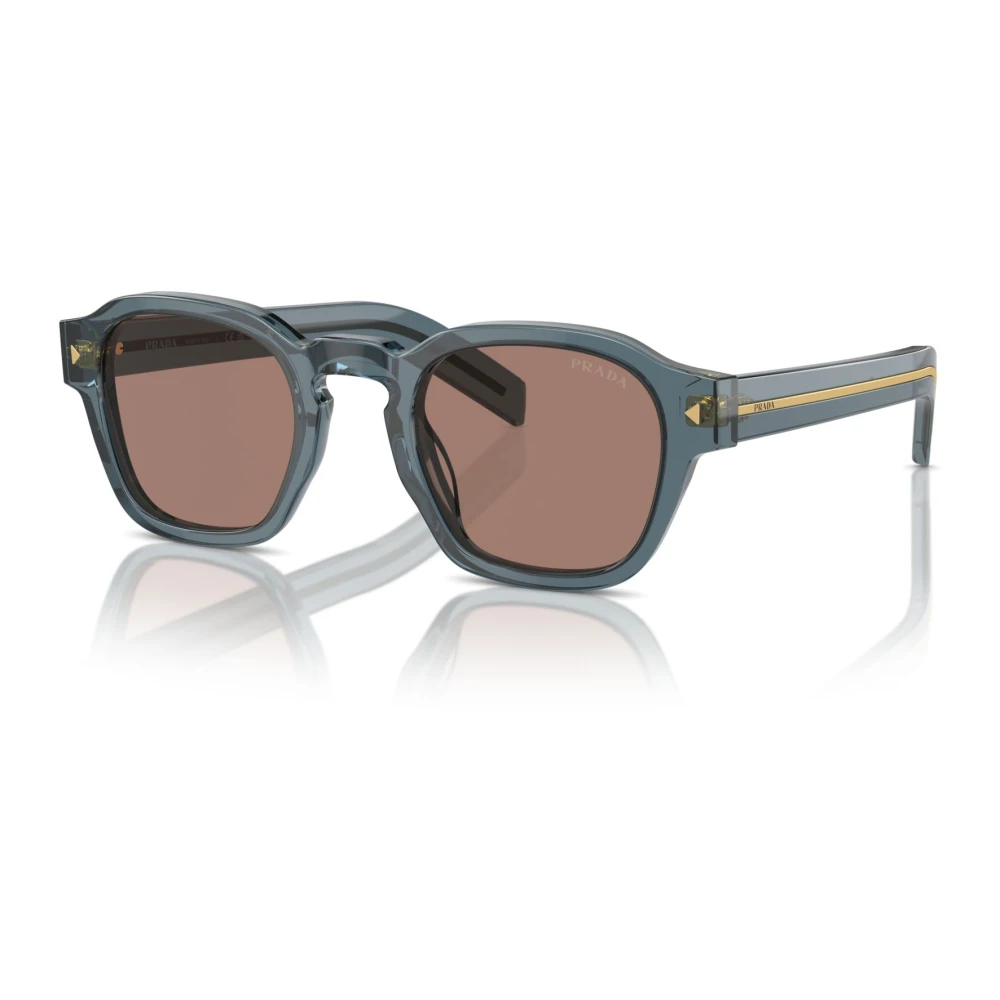 Prada Men's Gray Sunglasses Medium