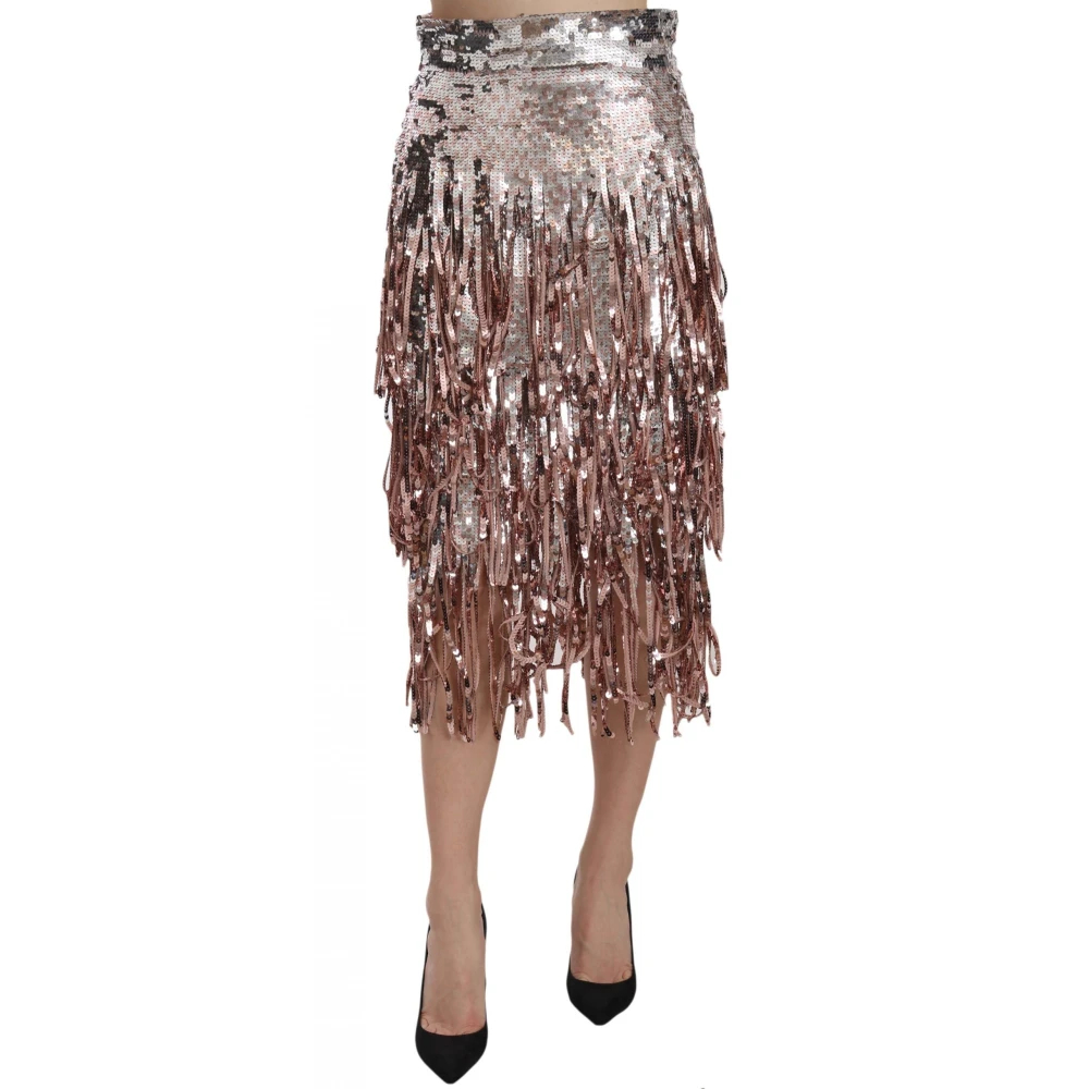 Dolce & Gabbana Women's Multicolor Midi Skirts 3XS