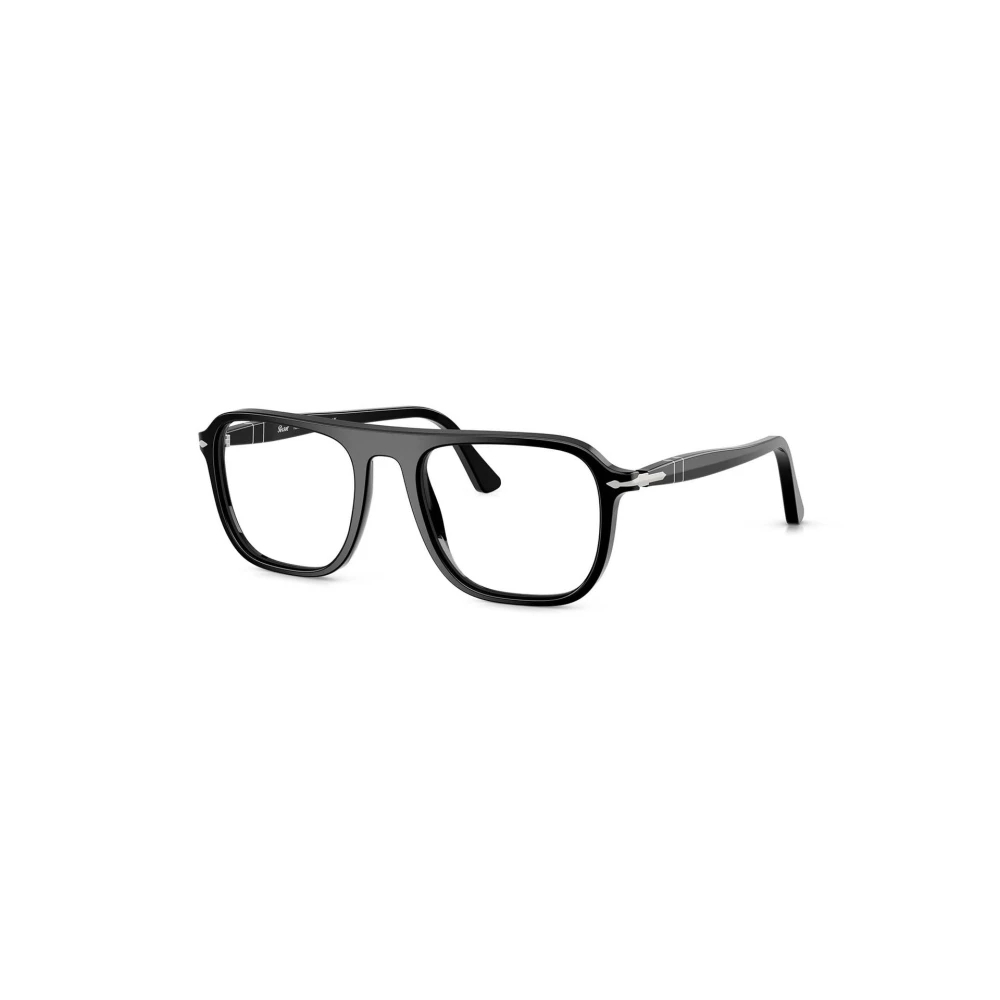 Persol Unisex Black Glasses Medium