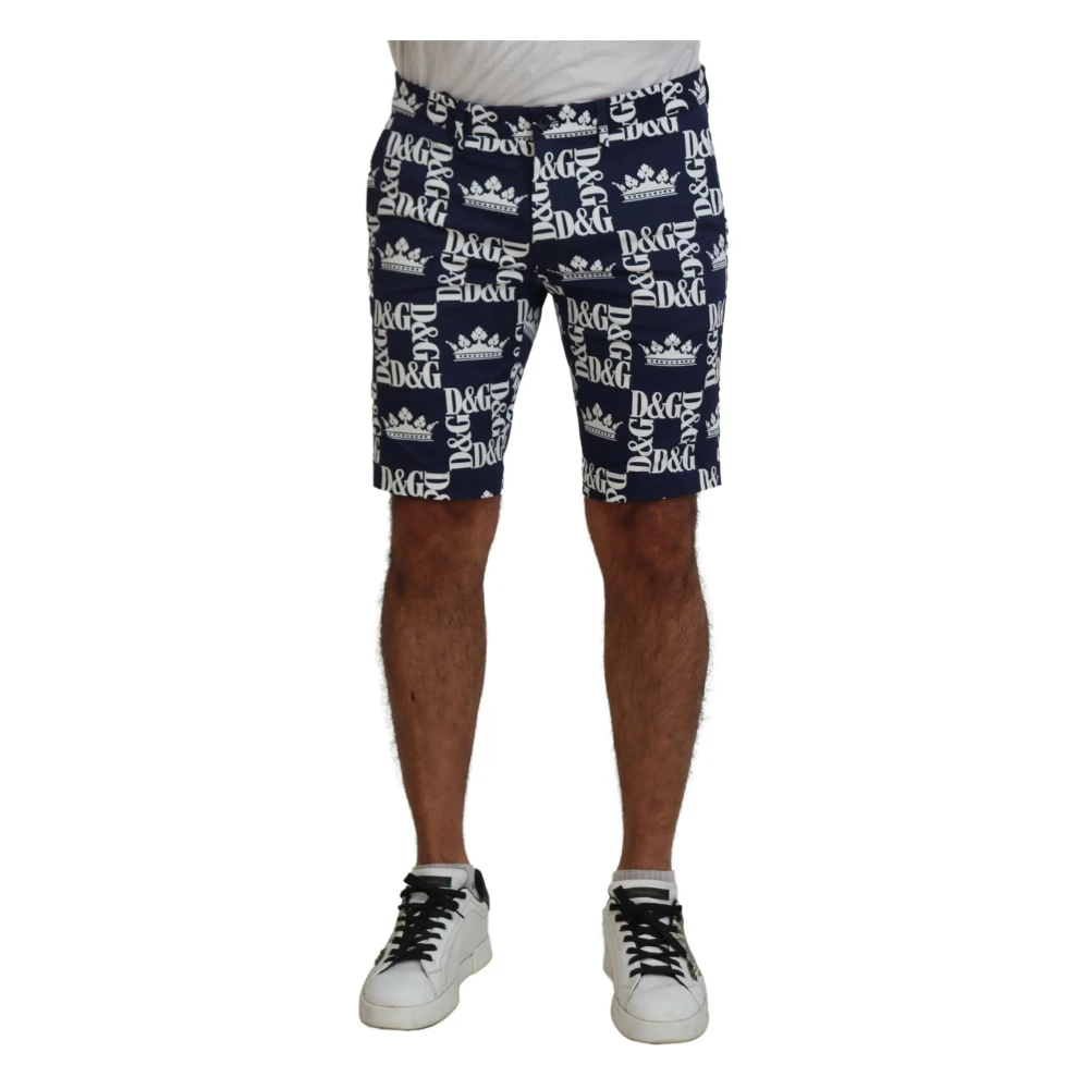 Dolce & Gabbana Men's Blue Casual Shorts Extra Small