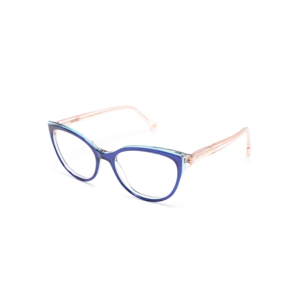 Carolina Herrera Women's Blue Glasses Medium