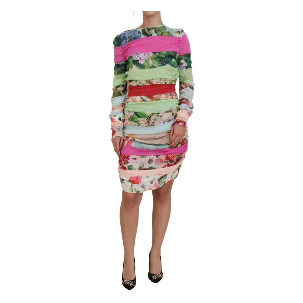 Dolce & Gabbana Women's Multicolor Short Dresses Large