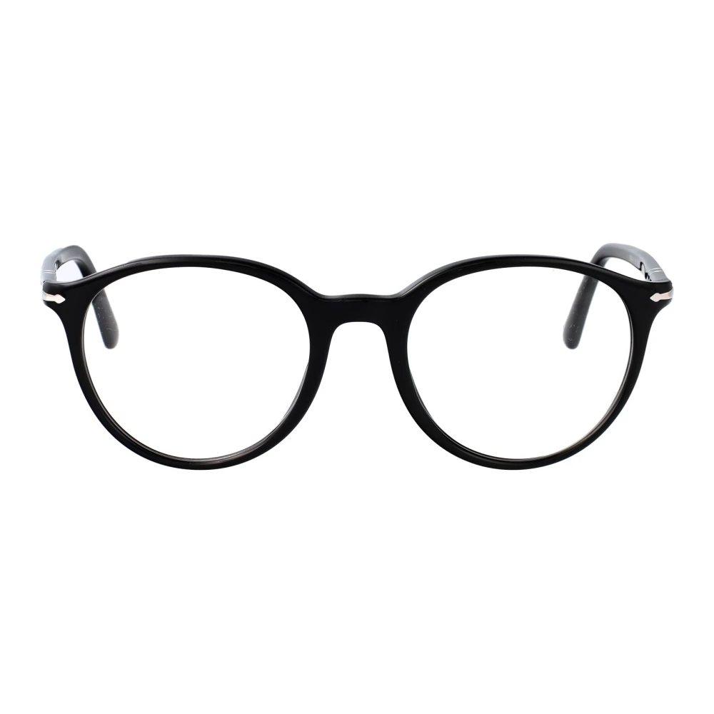 Persol Unisex Black Glasses Medium