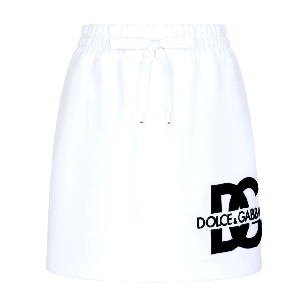 Dolce & Gabbana Women's White Short Skirts 2XS