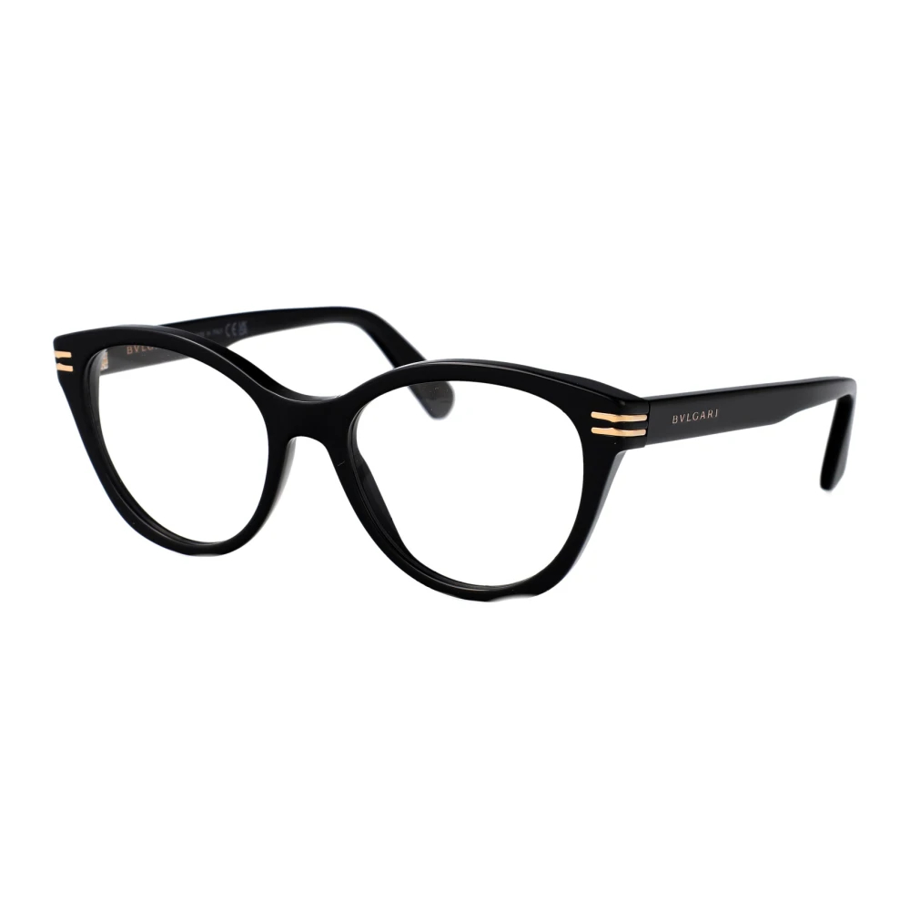 Bvlgari Women's Black Glasses Medium