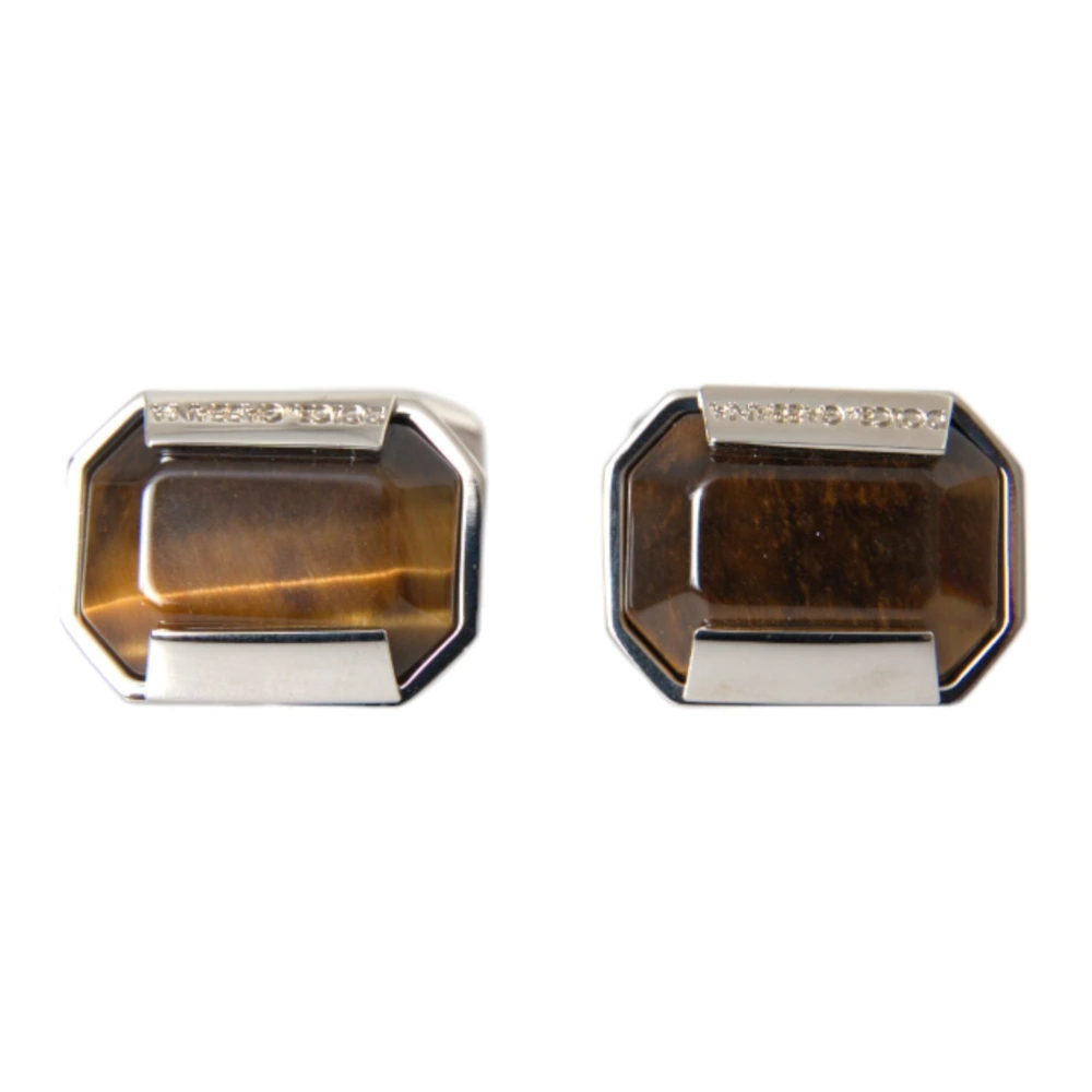 Dolce & Gabbana Unisex Gray Cufflinks & Tie Clips